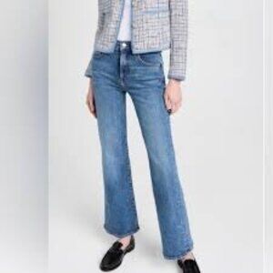 Veronica Beard Crosbie Wide Leg Wide Leg Loafer Jeans Size 25